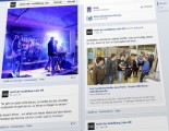Es wurde auch eine Facebook-Fanpage eingerichtet, die Besucher mit Informationen rund um das Event auf dem Laufenden hielt.